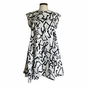 Monika Forsberg for Gorman music notes swing dress